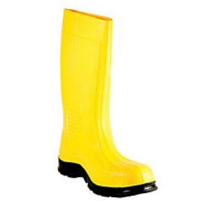 BOOT RUBBER STEEL TOE YELLOW